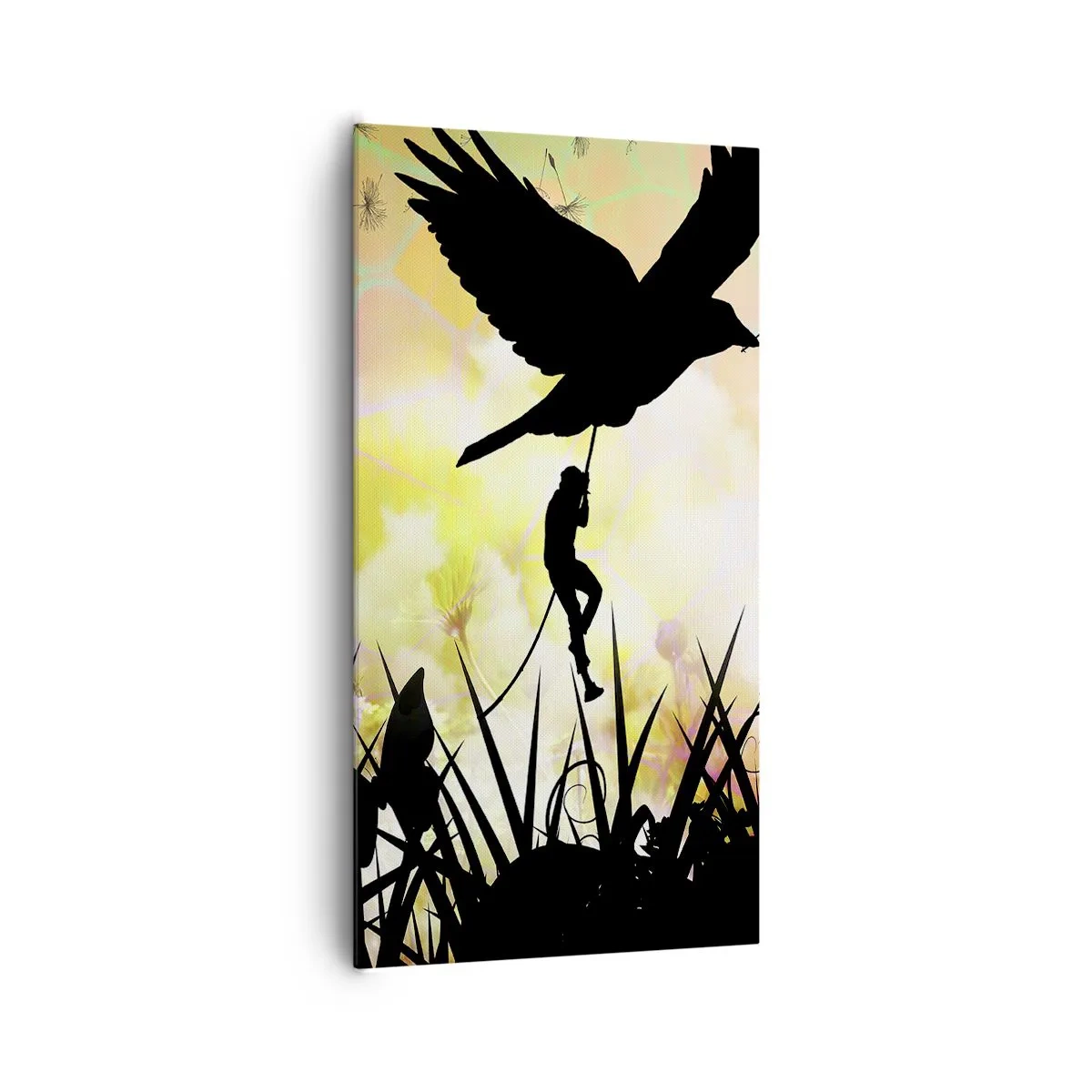 Bild auf Leinwand - Leinwandbild - In märchenhafter Atmosphäre - 65x120 cm