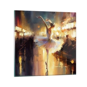 Glasbild - Bild auf glas - Wunder auf der Straße - 70x70 cm