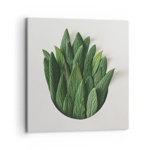 Bild auf Leinwand - Leinwandbild - Ungebremste Neugier - 70x70 cm