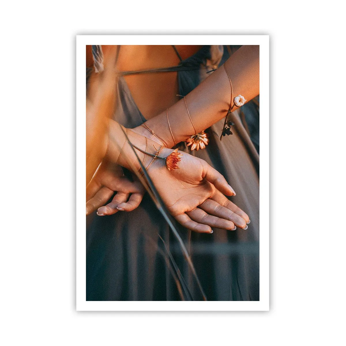 Poster - Verbunden mit der Natur - 70x100 cm