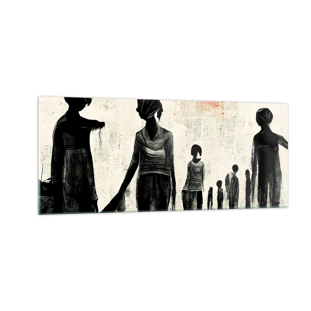 Glasbild - Bild auf glas - Gegen die Einsamkeit - 100x40 cm