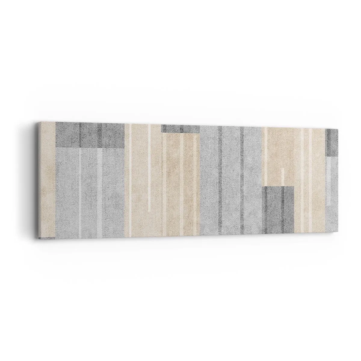 Bild auf Leinwand - Leinwandbild - Komposition: Vertikal halten - 90x30 cm