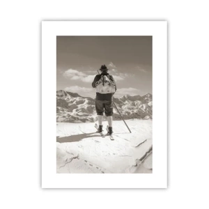 Poster - Und die Berge bleiben unverändert - 30x40 cm