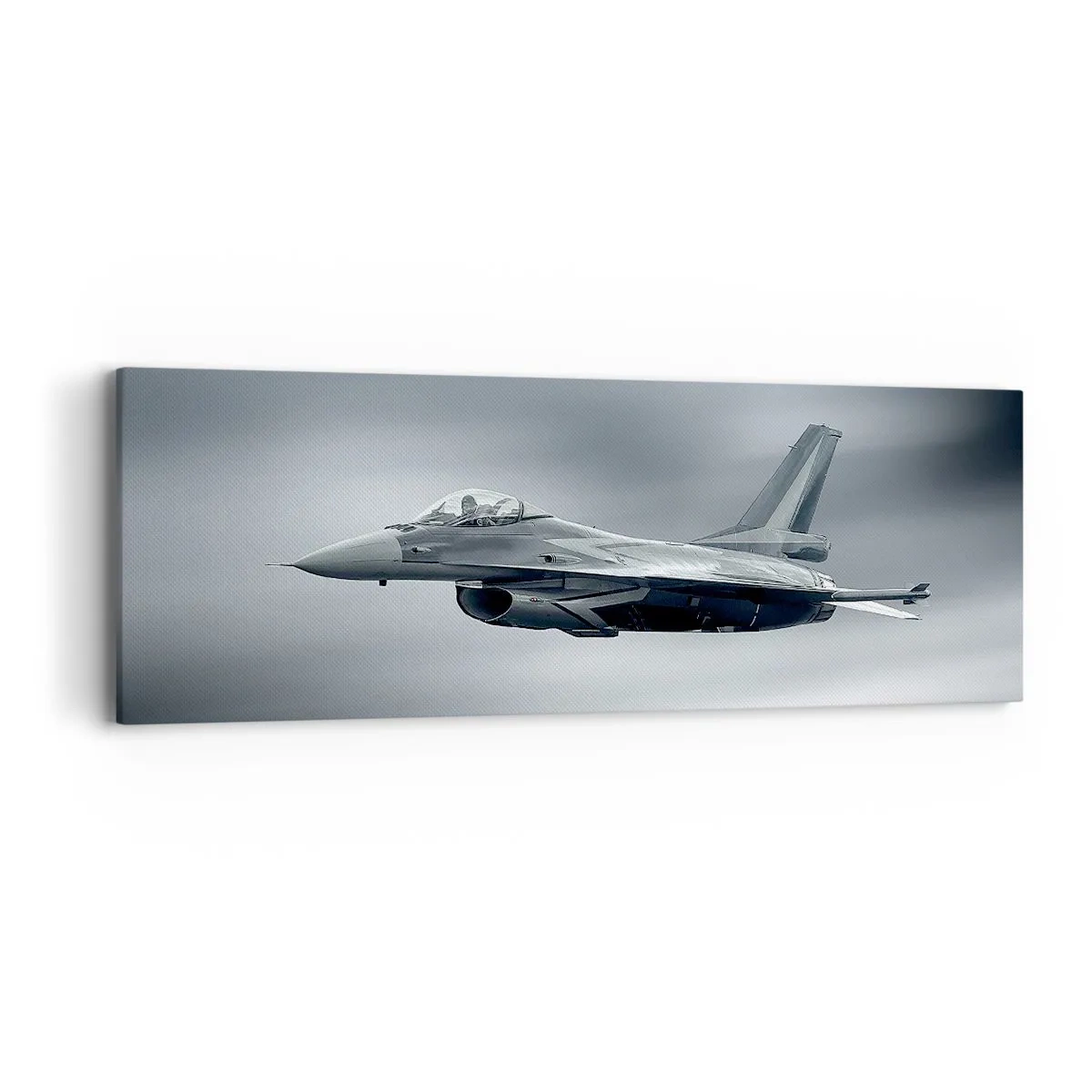 Bild auf Leinwand - Leinwandbild - Wirst du herausfordern? - 90x30 cm