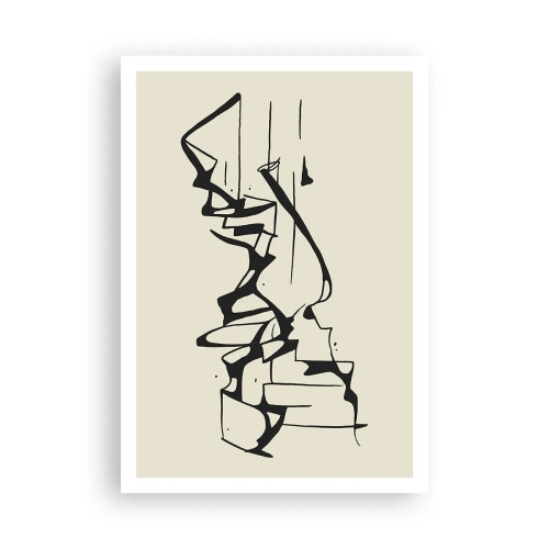 Poster - Vielleicht eine Landschaft - 70x100 cm