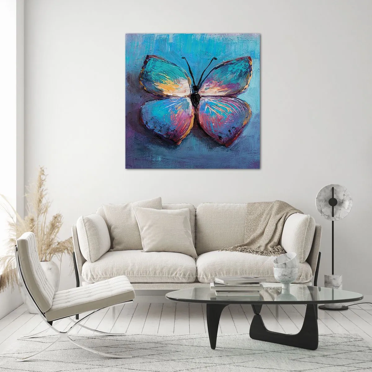 Glasbild - Bild auf glas - In all seiner Pracht - 40x40 cm