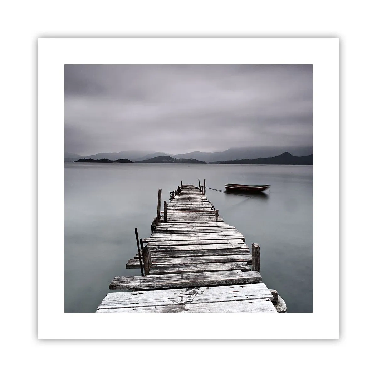 Poster - Du kannst morgen gehen - 40x40 cm