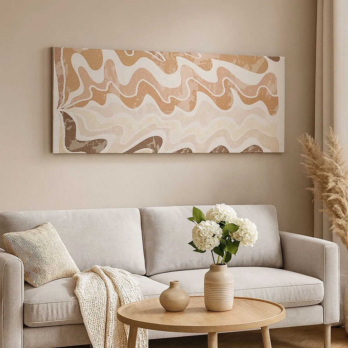 Bild auf Leinwand - Leinwandbild - Gute Energie – gute Gefühle - 100x40 cm