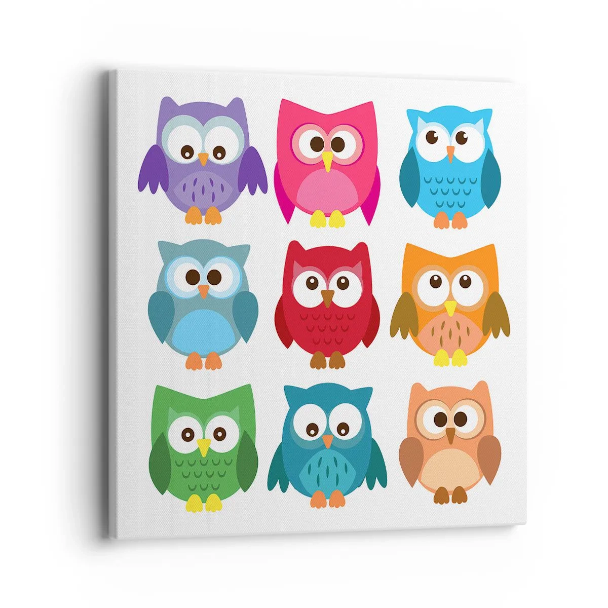 Bild auf Leinwand - Leinwandbild - Es macht Spaß, anders zu sein - 40x40 cm