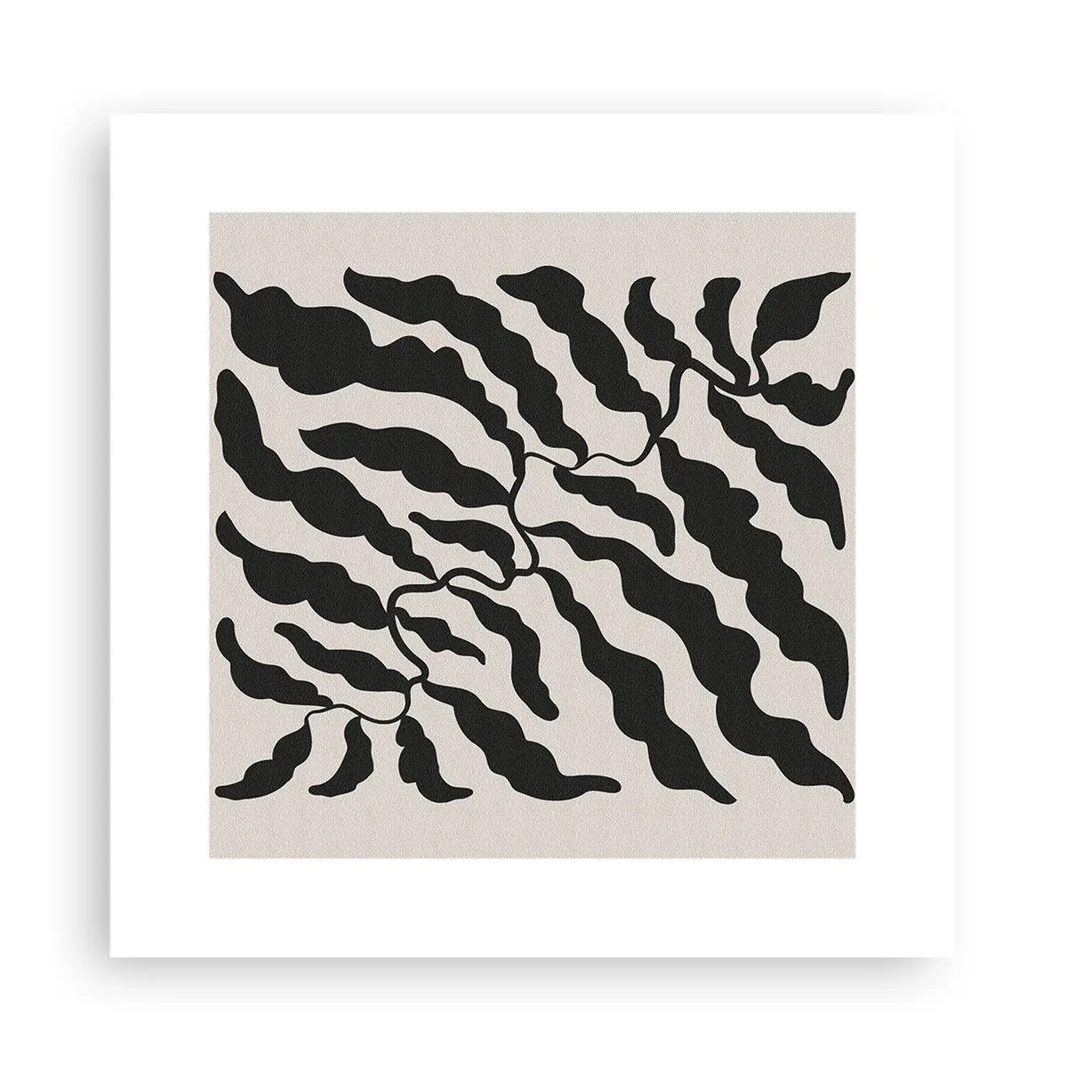 Poster - Natur des Quadrats - 30x30 cm