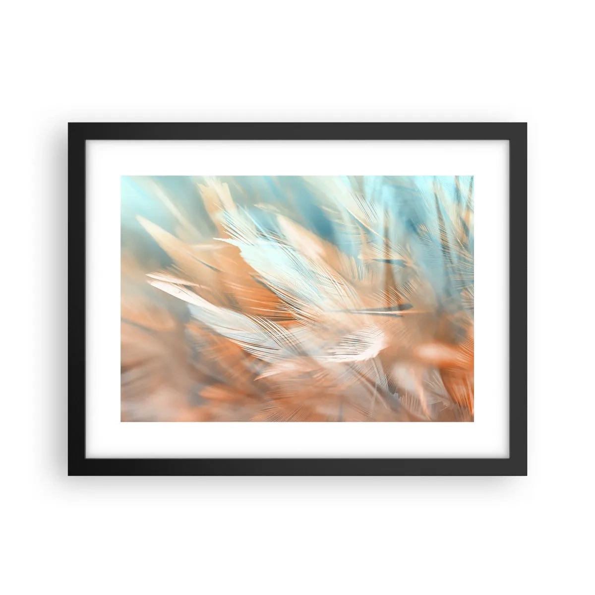 Poster in einem schwarzem Rahmen - Im Land der Sanftmut - 40x30 cm