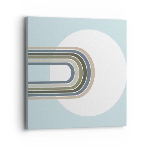 Bild auf Leinwand - Leinwandbild - Unwiderstehliche Anziehungskraft - 30x30 cm