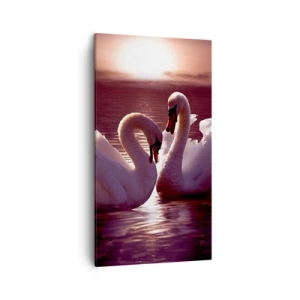 Bild auf Leinwand - Leinwandbild - Bis der Tod uns scheidet - 45x80 cm