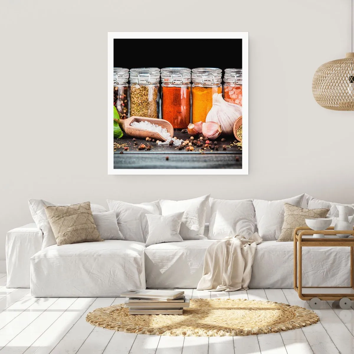Poster - Für einen Geschmack des Lebens - 60x60 cm
