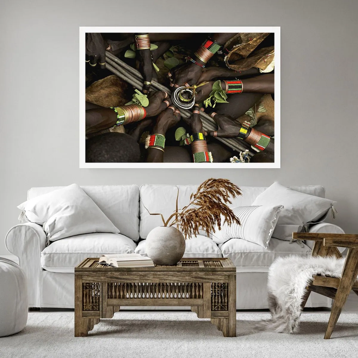 Poster - Wir sind zusammen - 70x50 cm