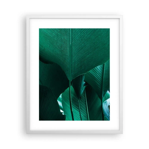 Poster in einem weißen Rahmen - Dem Licht zugewandt - 40x50 cm