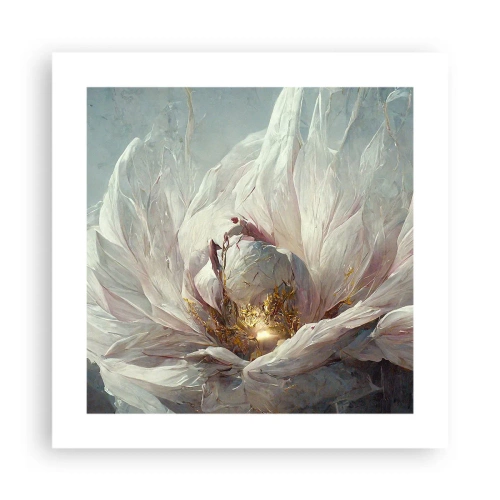 Poster - Sie blüht alle hundert Jahre einmal - 40x40 cm