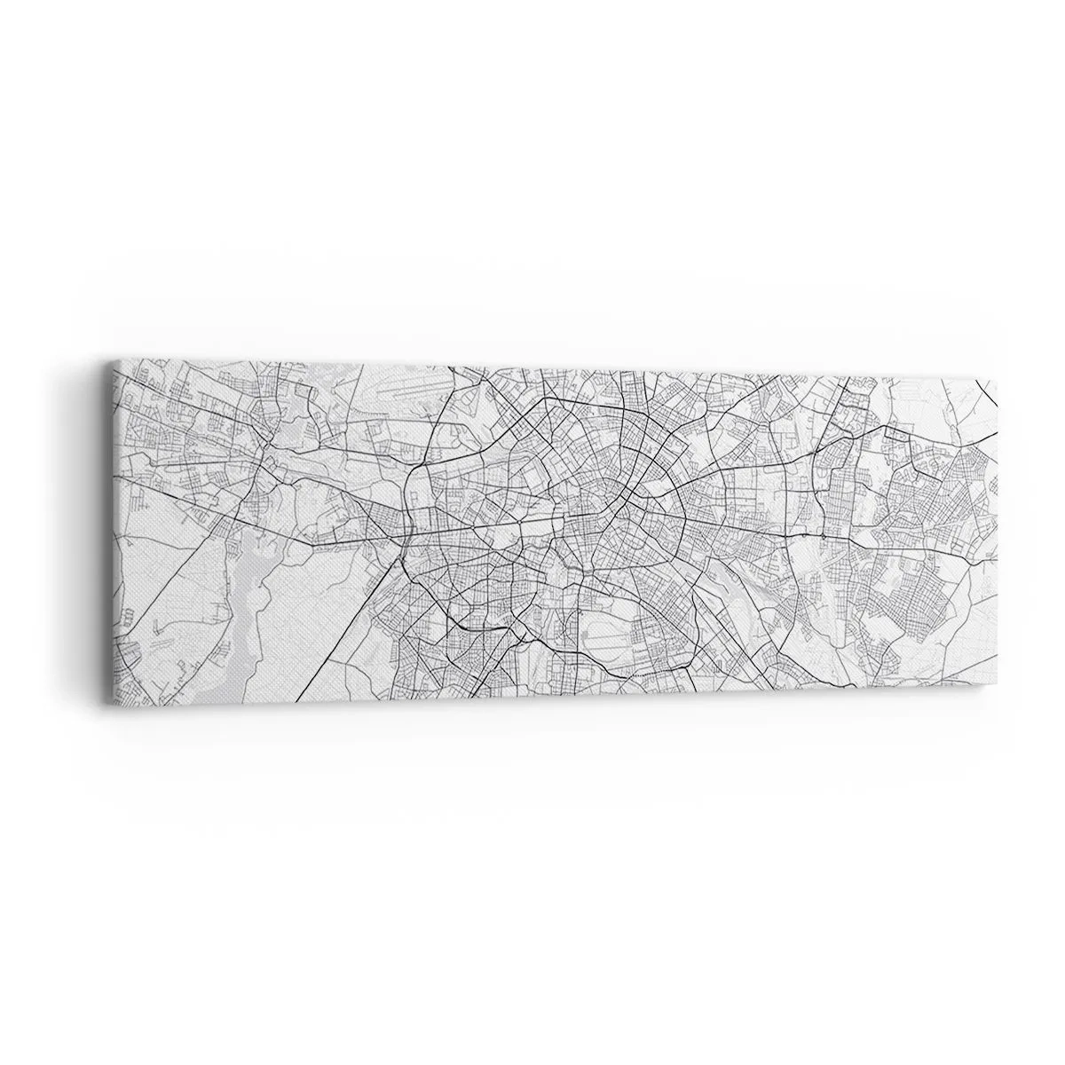 Bild auf Leinwand - Leinwandbild - Berliner Blume - 90x30 cm