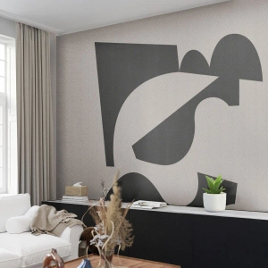 Maßgeschneiderte Fototapete Premium Canvas - Zum Selbstbauen - Abstraktion, Boho, Minimalismus