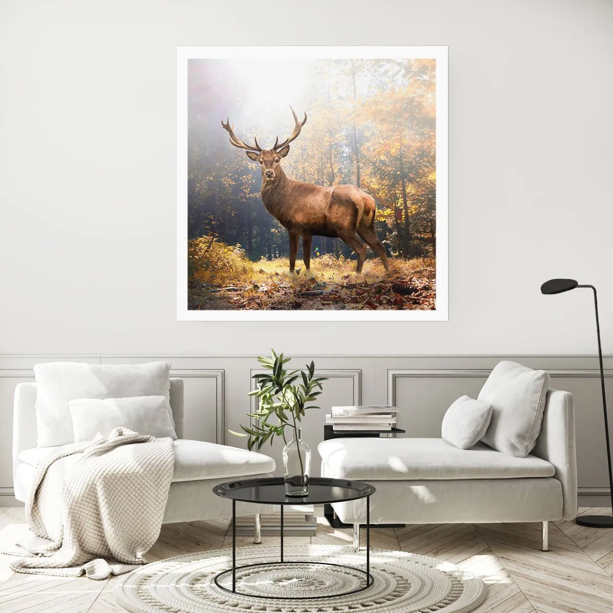 Poster - In voller Majestät - 30x30 cm