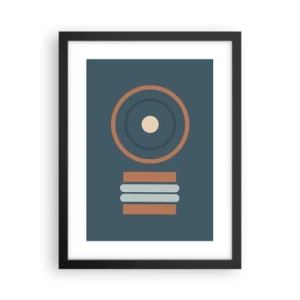 Poster in einem schwarzem Rahmen - Das Wesen der Dinge - 30x40 cm