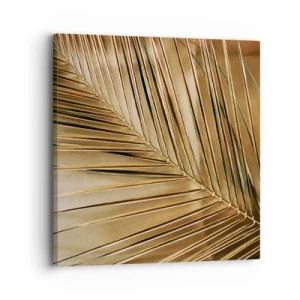 Bild auf Leinwand - Leinwandbild - Natürliche Kolonnade - 30x30 cm