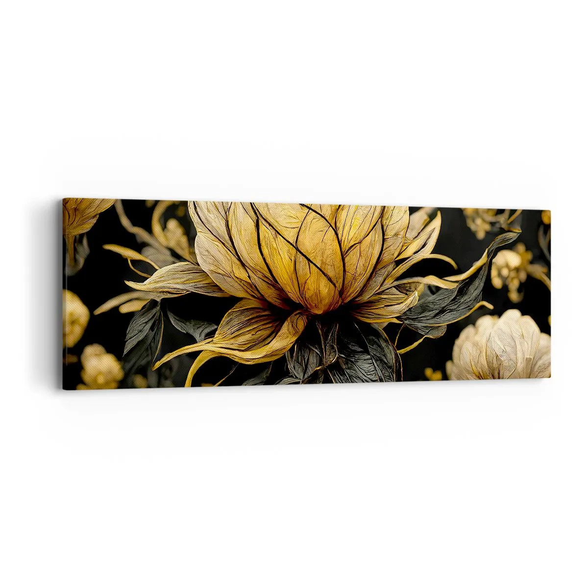 Bild auf Leinwand - Leinwandbild - Subtile Zerbrechlichkeit - 90x30 cm