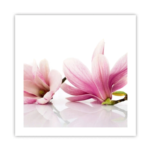 Poster - Zart wie ein Frühlingswind - 50x50 cm