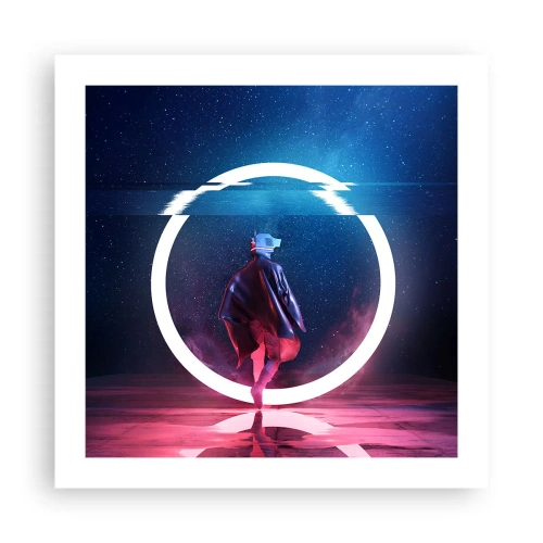 Poster - Zwischen den Welten - 50x50 cm