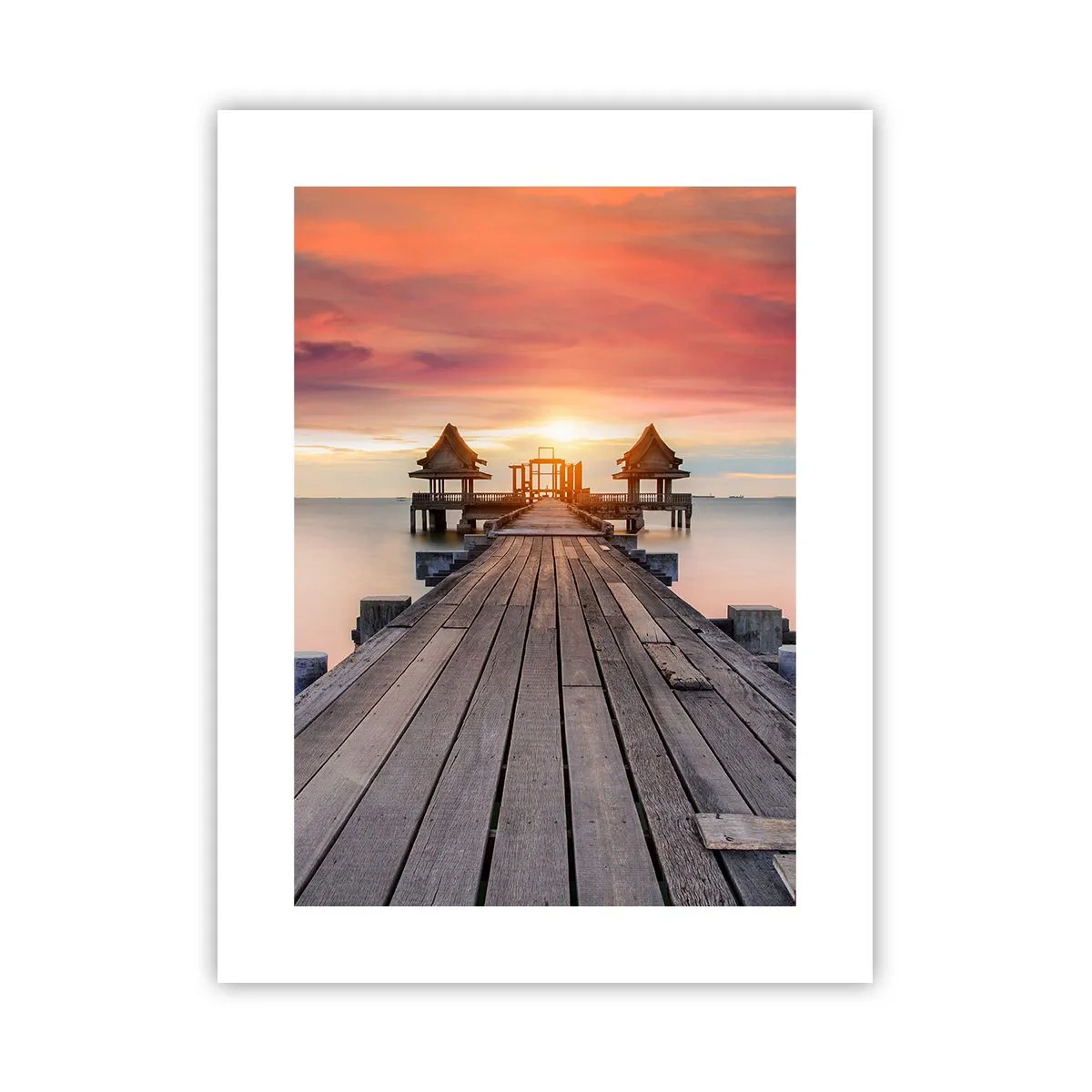 Poster - Westen im Osten - 30x40 cm