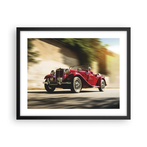 Poster in einem schwarzem Rahmen - Schöner als Nike von Samothrake - 50x40 cm