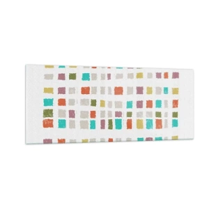 Glasbild - Bild auf glas - Unbekanntes Spiel - 100x40 cm