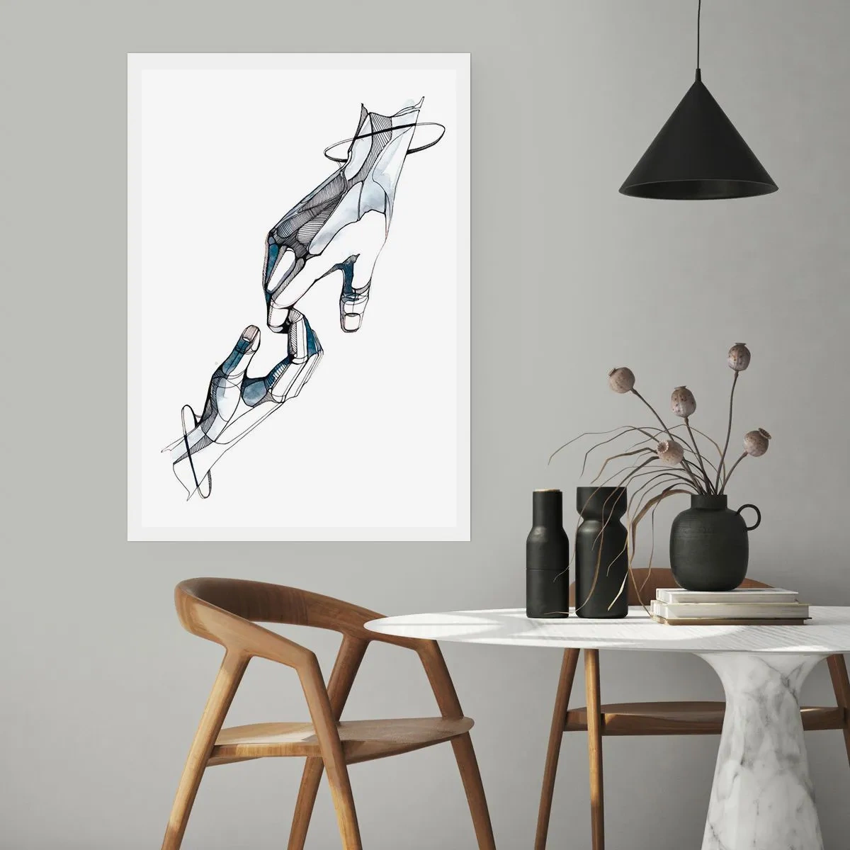 Poster - Eine gute Geste - 40x50 cm