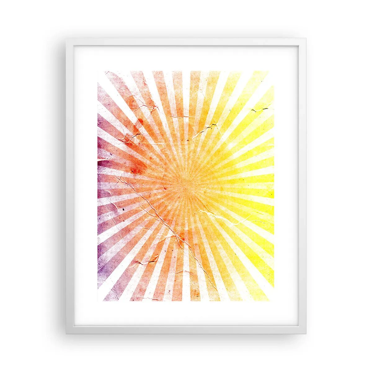 Poster in einem weißen Rahmen - Sonnenaufgänge und Sonnenuntergänge - 40x50 cm