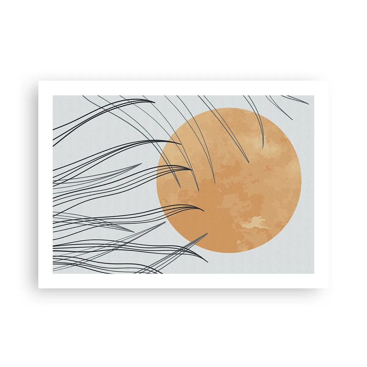 Poster - Immer der Sonne entgegen - 70x50 cm