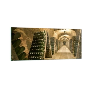 Glasbild - Bild auf glas - Die Geburt des Geschmacks - 100x40 cm