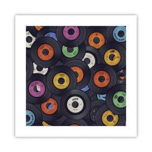 Poster - Farben der Klassiker - 40x40 cm