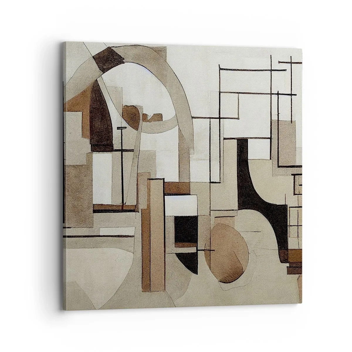 Bild auf Leinwand - Leinwandbild - Stadtbild 2.0 - 70x70 cm