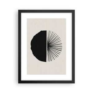 Poster in einem schwarzem Rahmen - Eine Reihe von Möglichkeiten - 30x40 cm