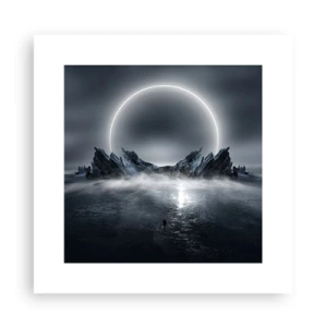 Poster - Ende der Geschichte - 30x30 cm