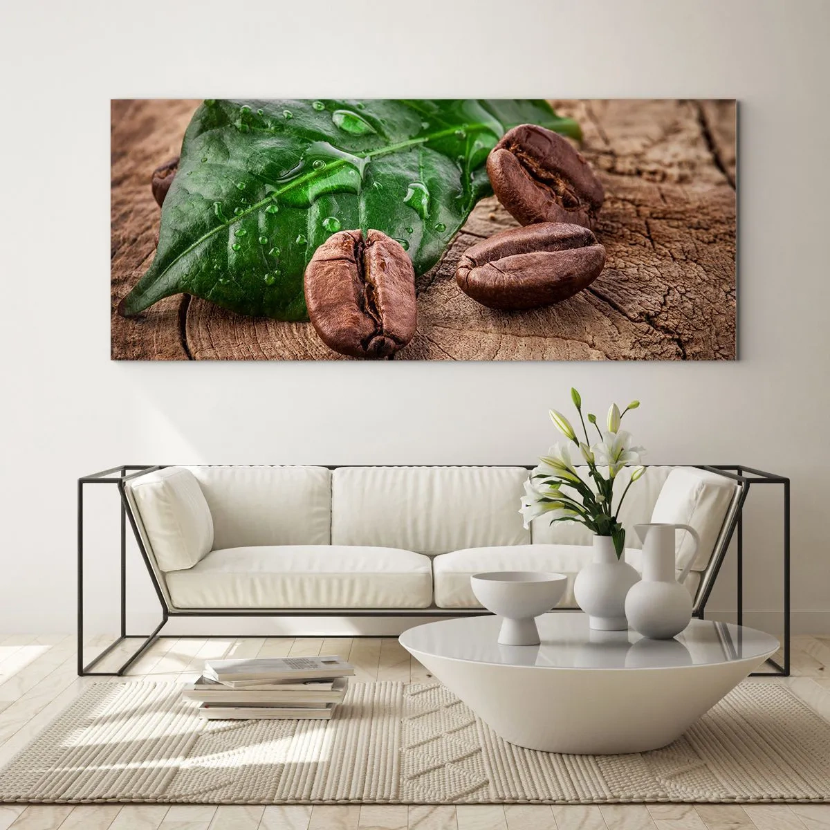 Glasbild - Bild auf glas - Der wahrste und schwarze - 100x40 cm