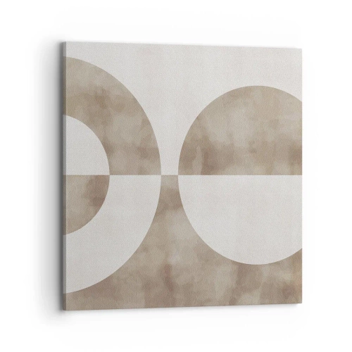 Bild auf Leinwand - Leinwandbild - Ähnlichkeiten und Unterschiede - 70x70 cm