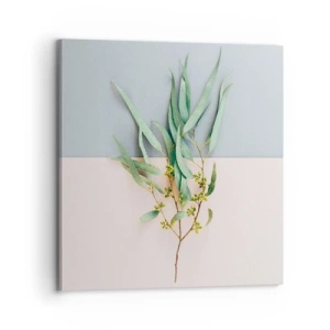 Bild auf Leinwand - Leinwandbild - Pastellige Subtilität - 70x70 cm