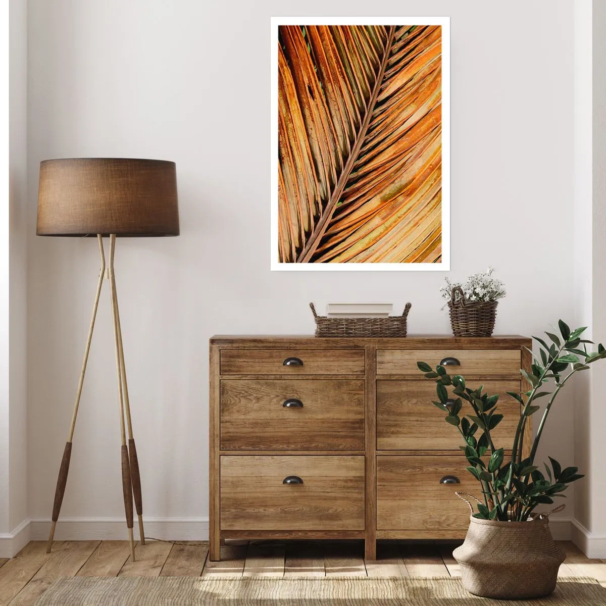 Poster - Kokosnuss-Gold - 61x91 cm