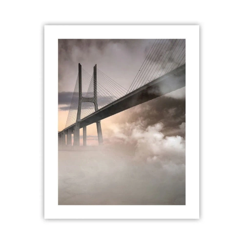 Poster - Auf dem Fluss, den es nicht gibt - 40x50 cm