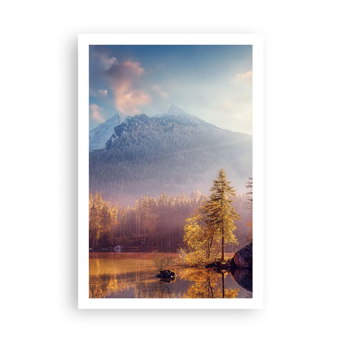 Poster - In den Bergen und Tälern - 61x91 cm