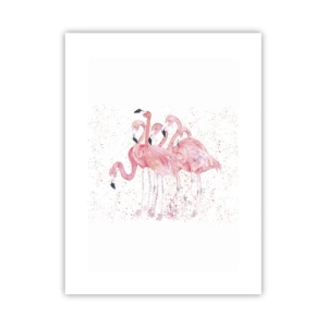 Poster - Rosa Ensemble - 30x40 cm