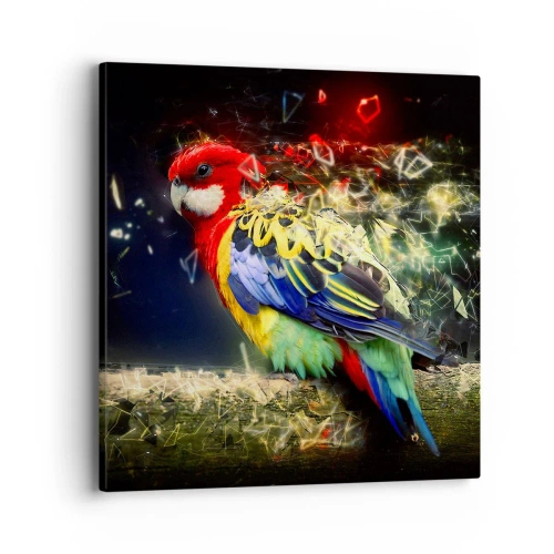 Bild auf Leinwand - Leinwandbild - Botschafter des Strahlens - 40x40 cm