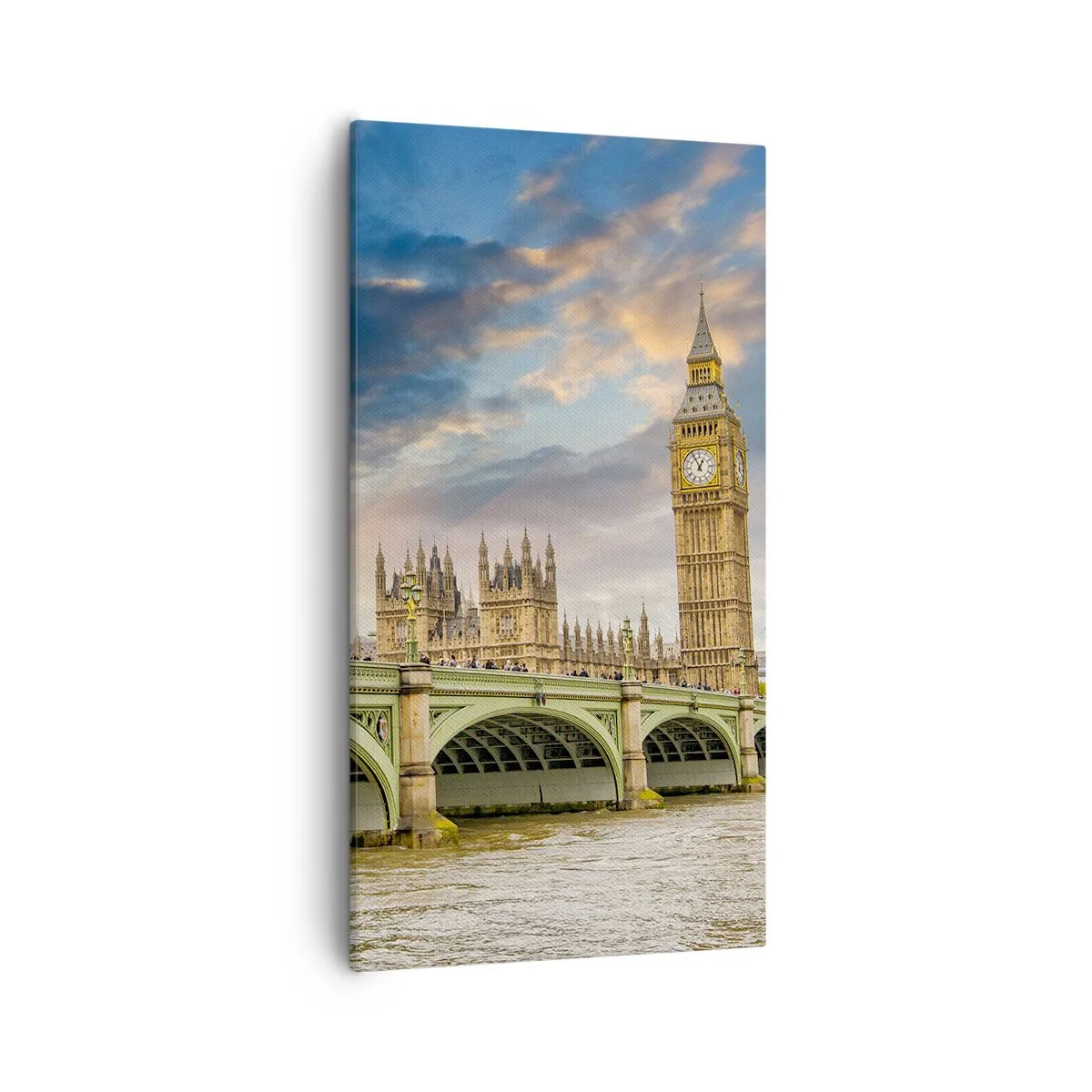 Bild auf Leinwand - Leinwandbild - Im Imperium ist die Zeit stehen geblieben - 55x100 cm