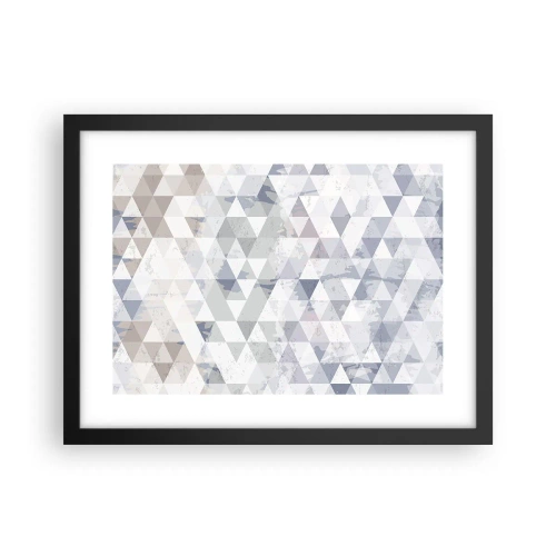 Poster in einem schwarzem Rahmen - Im Rhythmus auf drei - 40x30 cm